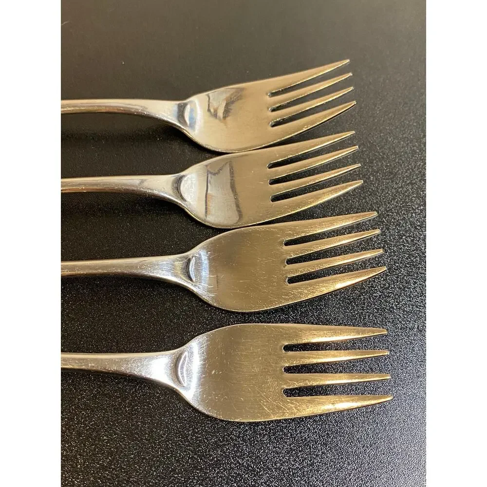 J.A. Henckels International MANOR Glossy Stainless 18/10 Salad Forks 7
